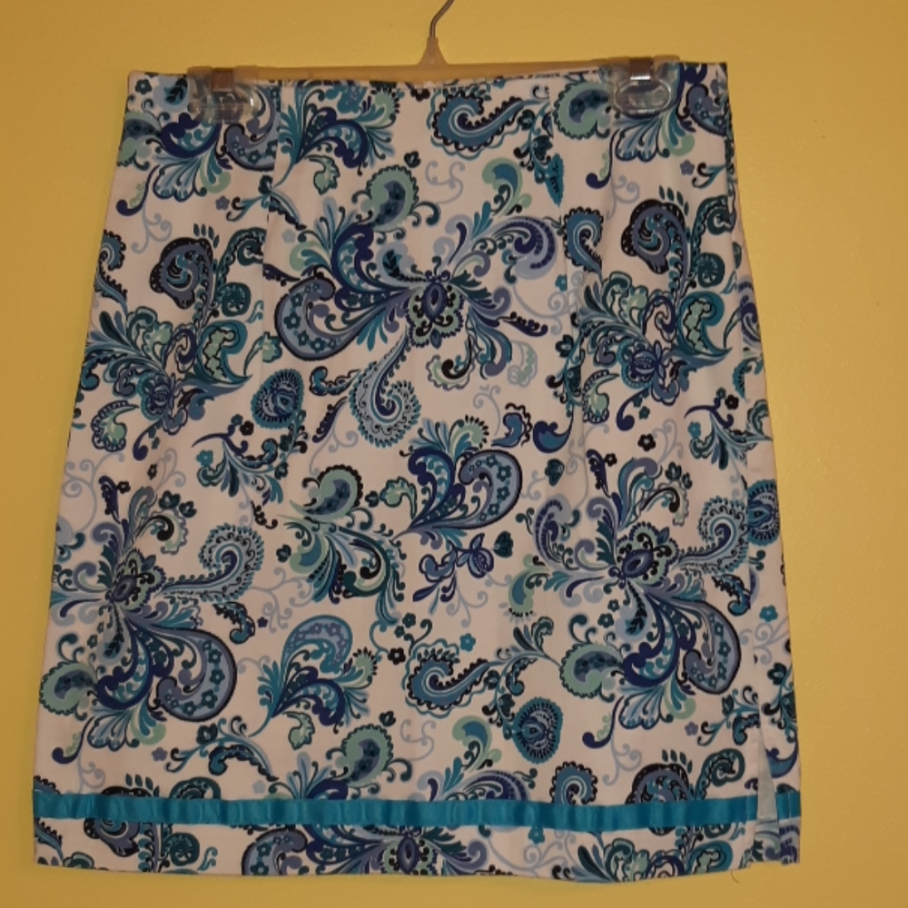 Paisley  mini skirt